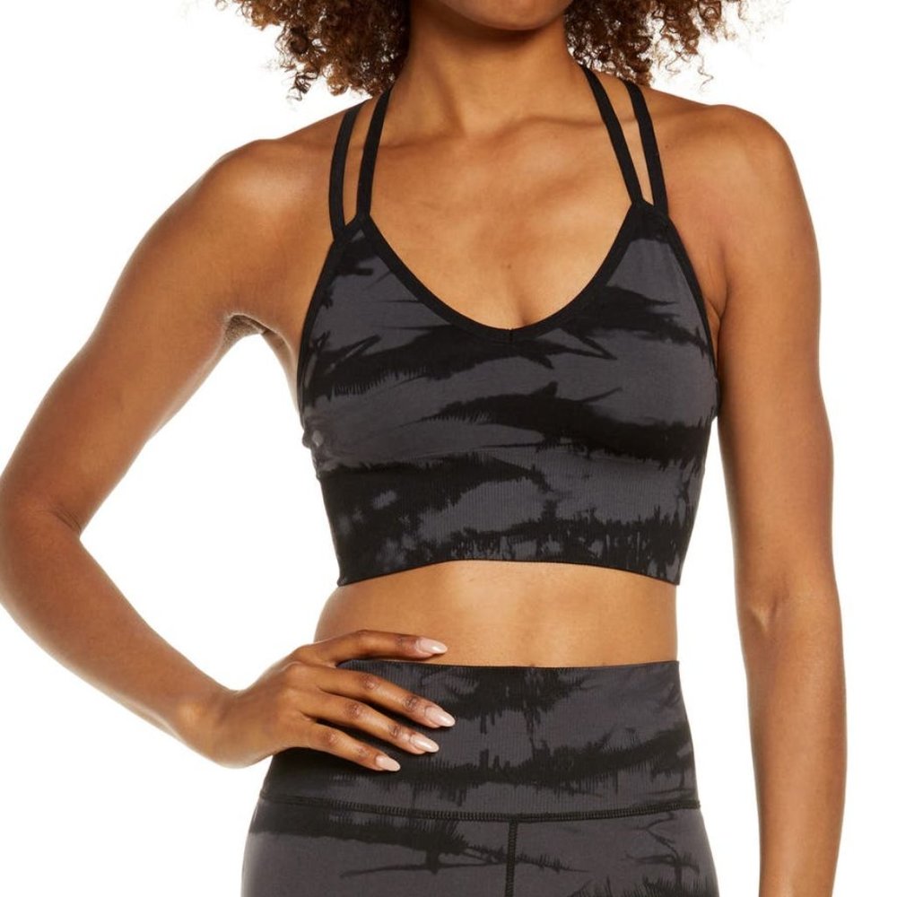 Zella Tie Dye Seamless Sports Bra - Picture 5 of 11